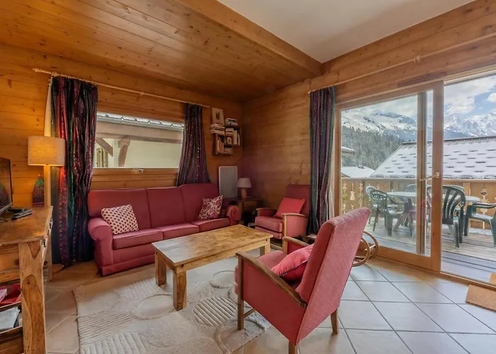 Terrasse Bec Rouge Montroc - Happy Daire Chamonix